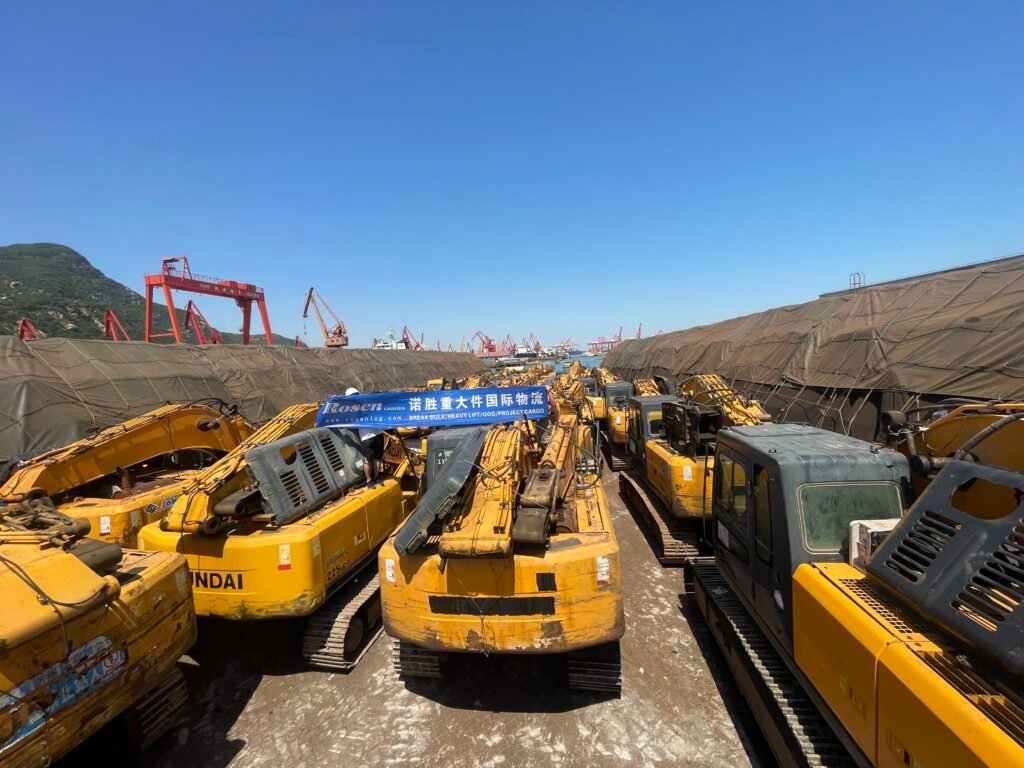 Optimizing Logistics for Excavator Export Services