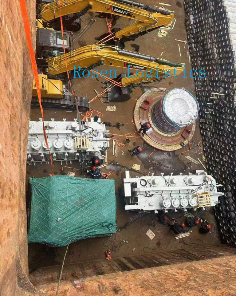 Break Bulk Shipment Case: 36 Ton Heavy Stamping Machine from Shanghai to Manila, Philippines