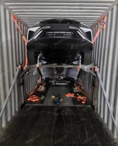 Shipment Case: 3 Vehicles Loaded in One 40HQ Container at Xiamen Port