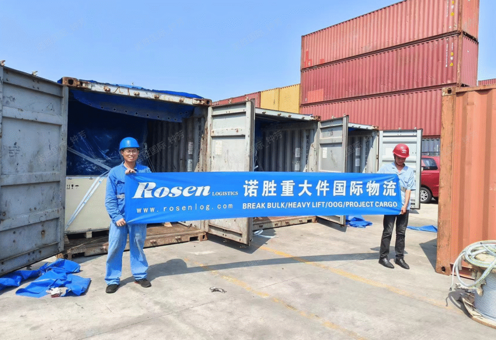 Shipment Case: 4 Units of 20ft Open Top Containers for Three-Phase Alternator Generators | Xiamen to Ramuma