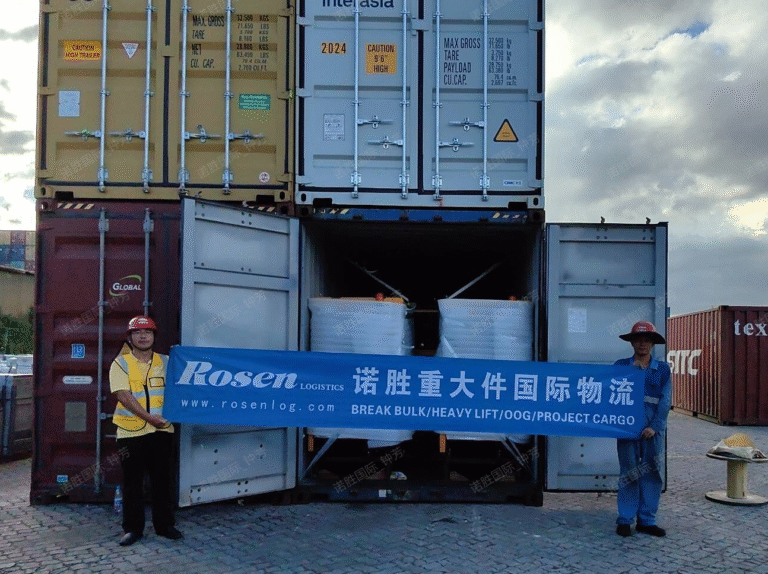 Shipment Case: Excavator Transport 20GP Container Xiamen Port to Sihanoukville, Cambodia